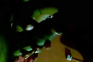 Cute black skin Bangla blowing penis of her boyfriend