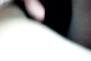 My ally got absorbed with eating out his wifey's shaved wet muff