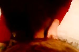 My lovely girlfriend sucks my lengthy shlong until I cum in POV