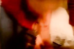 My lovely girlfriend sucks my lengthy shlong until I cum in POV