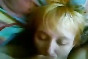 Delicious schlong of my fuck ally discharges cum in my throat