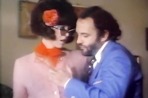 Beautiful new golden-haired honey on the ottoman rides rod of her paramour