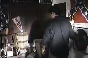 Extremely hawt and lustful golden-haired chick got her tight love tunnel drilled hard