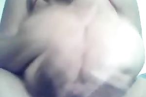 Awesome cam chat with non-professional bosomy dark black cock slut