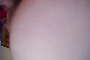 elegant white wife masturbates with vibrator on closeup movie