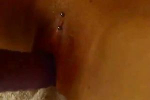 Hussy non-professional wife involves marital-device toy in a process of self gratification