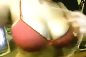 Curvaceous legal age teenager gal posing seductively in hawt underclothing