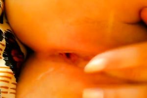 Nice livecam BBC slut flashed her wet hairless twat and tickled it a bit for enjoyment