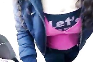 Curly-haired girlfriend sucks my rigid ramrod like a seasoned pro