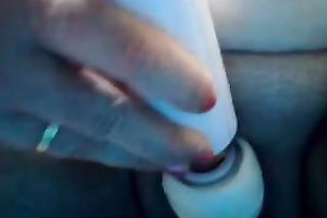 My wild and zesty masturbation with dildos and marital-devices