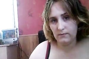 Young big beautiful woman girlfriend strokes my lengthy penis and licks it as well