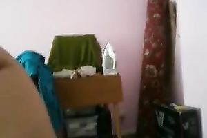 Sexy and lewd Indian babe showed me her large bazookas on camera