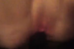 Chubby white doxy welcomed my meaty lengthy black weenie in her strong love tunnel