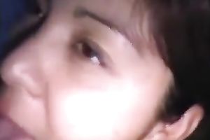 Cute brownhead legal age teenager sucks meat pole deepthroat and receives overweight butt facial spunk fountain
