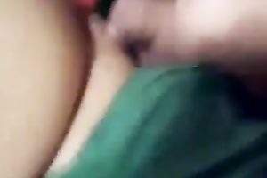 Amateur ex-GF of mine loved to masturbate her own snatch in delicate way