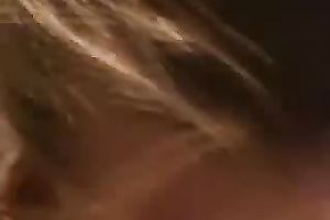 Petite golden-haired GF got a mouthful of cum after fine oral-job