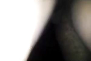 Just a curly man with large curvy wang under me on the floor