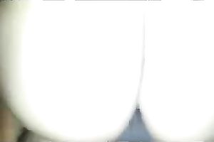 Just a curly man with large curvy wang under me on the floor