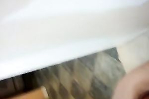 Short haired glamorous svelte non-professional girlfriend of mine can't live without blowing my cock