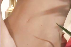 Mesmerizing brunette hair milfs masturbating jointly on web camera