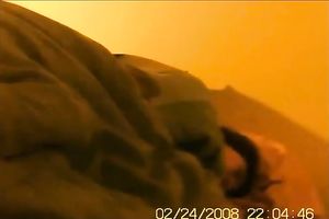 My Asian wifey doesn't mind me to touch her curly holes