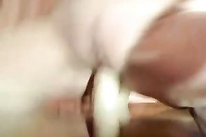 Pretty sex-toy addicted buxom non-professional web camera slutty wife goes solo