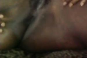 Amateur whorable horny white wife plays with her saggy giant boobies