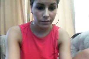 My cute blond coed hottie Sarah flashes her wonderful love bubbles on web camera