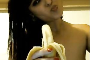 The majority thrilling eating banana movie scene I have ever seen