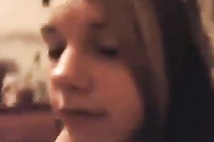 Sweet and playful babe gives me actually worthwhile oral-stimulation