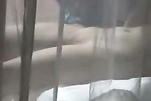 My black cock sluts sunbathing on balcony