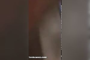 My girlfriend always muff diving in advance of sex and this babe is nice in couch