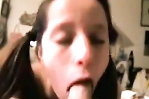 Cute German chick with soaked jugs sucked my 10-Pounder like filthy hooker