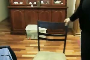 This amateur golden-haired slutwife on webcam has smth to impress me