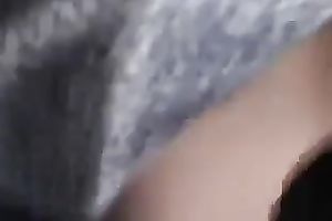 Really lascivious big racked dirty slut wife of my buddy jumps on him in cowgirl pose