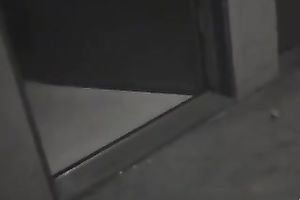 Sluttie sucks my cock in the night