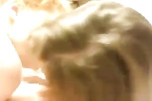 Having vehement FFM 3some sex with 2 insatiable honeys