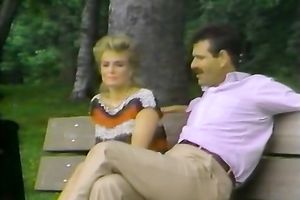 Her taut and soaked muff got group-fucked hard by 2 big schlongs