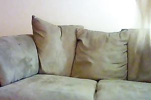 Wondrous str8 haired auburn nympho in nylons masturbated her cum-hole