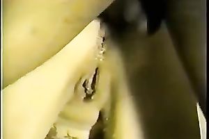 My tattooed svelte housewife squirts during coarse anal sex