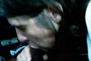 Skanky big beautiful woman tenant gives me sloppy oral pleasure engulfing my dark rod