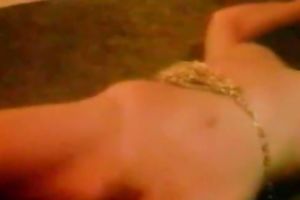 Whorish and perverted honey widens her hips apart to acquire that pecker