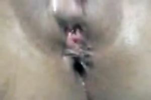 My libidinous amateur wife just likes teasing her pink muff