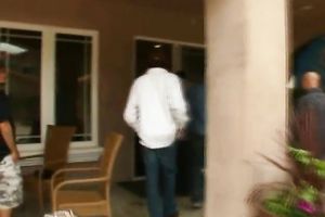 Amazing doxies show their cock-sucking skills at a swinger fuckfest