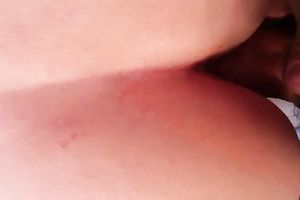 Friend's hawt BBC slut showed off her pink bald muff and rubbed it a bit