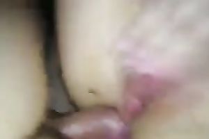 I have no idea what's on her head but this babe seems to be obsessed with my wang