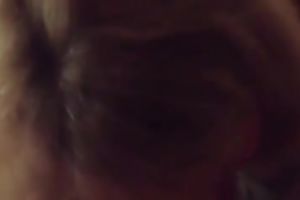 Latina golden-haired milf is hungry for a jock late at night