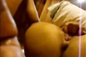 My bootylicious swarthy sweetie masturbates until squirting