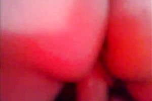 I shagged moist muff of my BBC amateur wife from behind - closeup