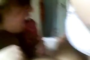 Two super overweight pallid ladies are engulfing my friend's beefy large pecker